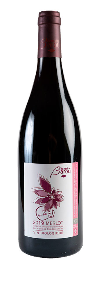 Tombé du ciel - Merlot domaine Barrou